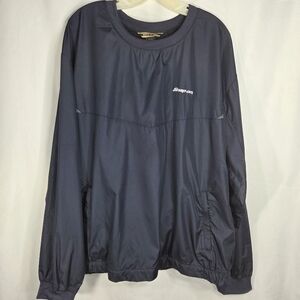 North End Techno Lite  NWT Classic Navy/Steel Grey Pullover Jacket Size XXL